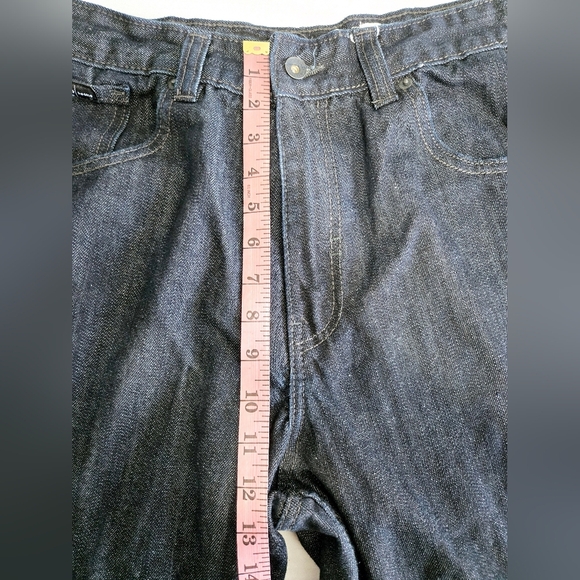 Vintage 1999 Dark Blue Rocawear Denim Dark Blue W 38 - Picture 7 of 11